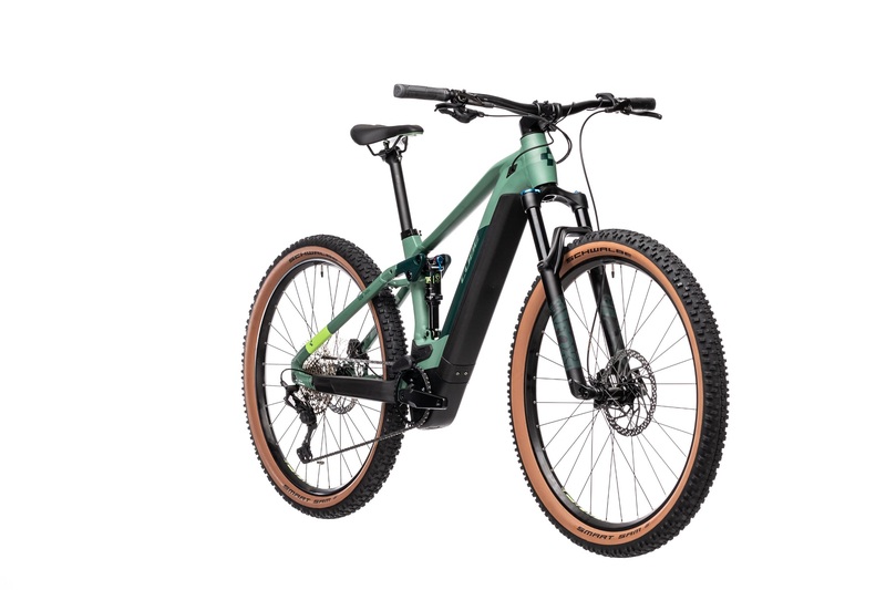 Cube horské elektrokolo STEREO HYBRID 120 RACE 625 green sharpgreen